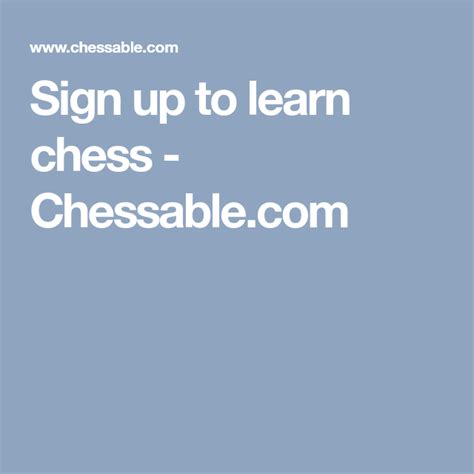 chessable.com|chessable sign in.